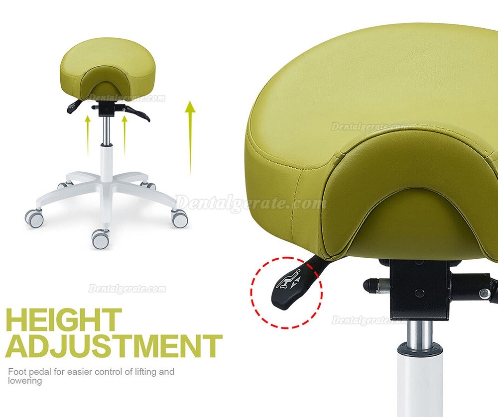 TYTC PLST-075 Ergonomischer Zahnarzthelferin Hocker Dental Sattelstühle (Winkel- und Höhenverstellbar) TYTC PLST-075 Ergonomischer Zahnarzthelferin Hocker Dental Sattelstühle (Winkel- und Höhenverstellbar)