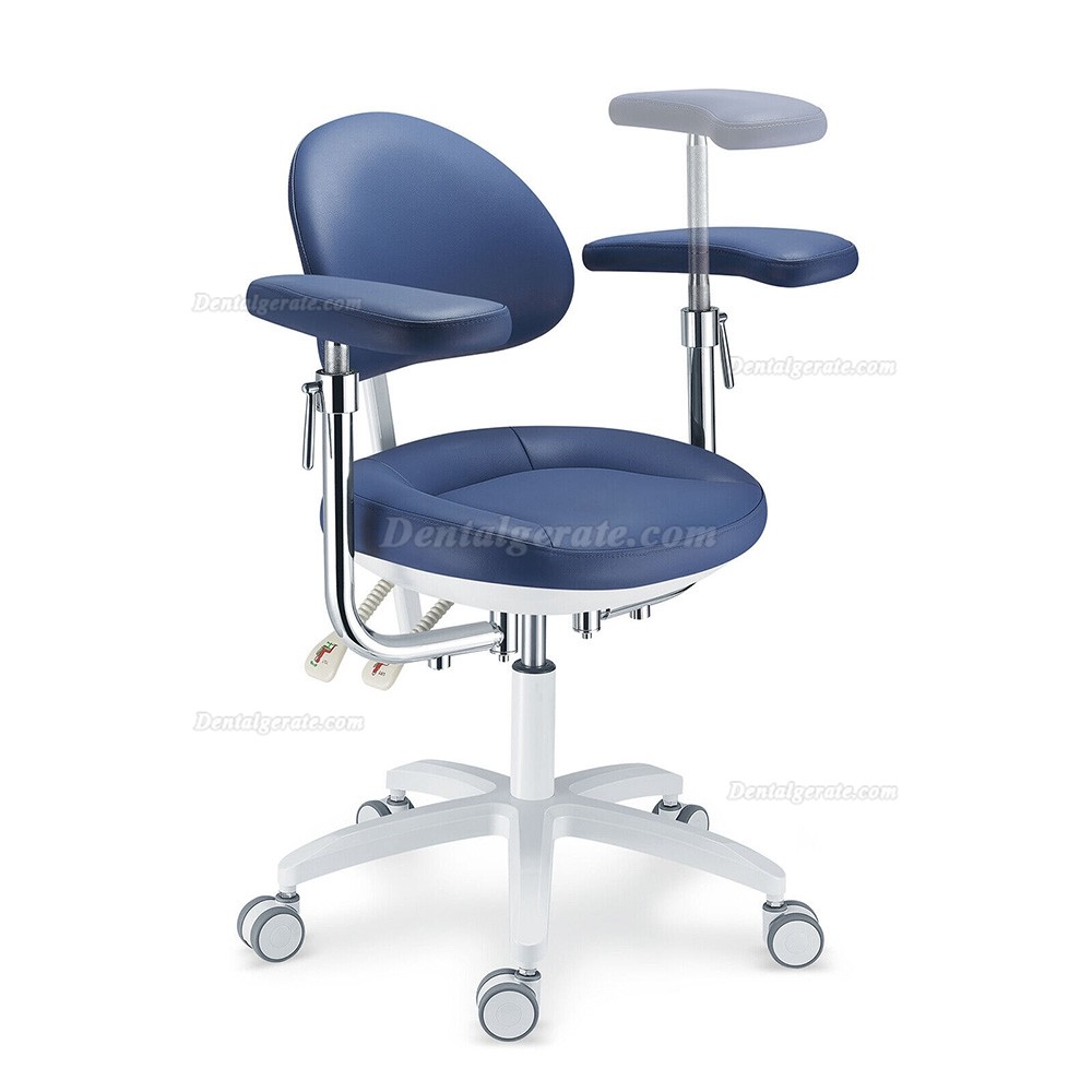 TYTC U-Serie PLST-094-097 Dentalmikroskop Bedienerstuhl mit Verstellbaren Drehbaren Armlehnen