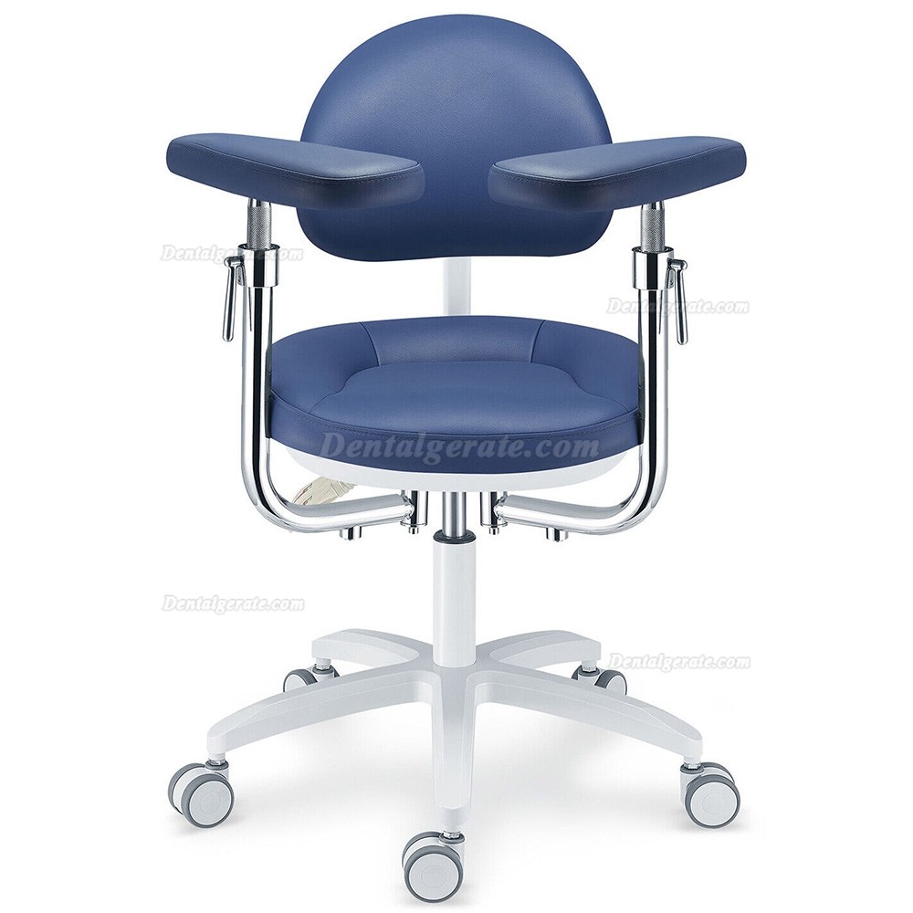 TYTC U-Serie PLST-094-097 Dentalmikroskop Bedienerstuhl mit Verstellbaren Drehbaren Armlehnen