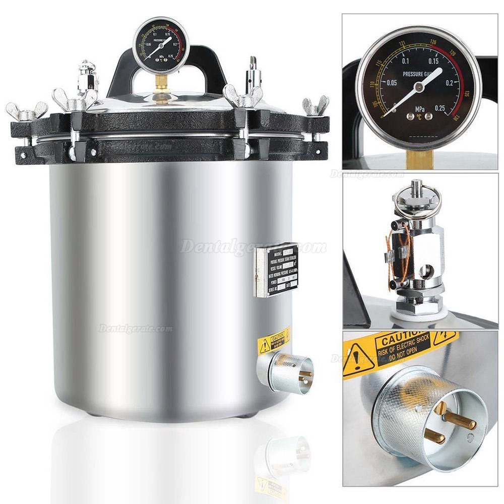 18L Hochdruck-Dampfsterilisator Medizinische zahnärztliche Tätowierung Autoklavensterilisation 18L Hochdruck-Dampfsterilisator Medizinische zahnärztliche Tätowierung Autoklavensterilisation
