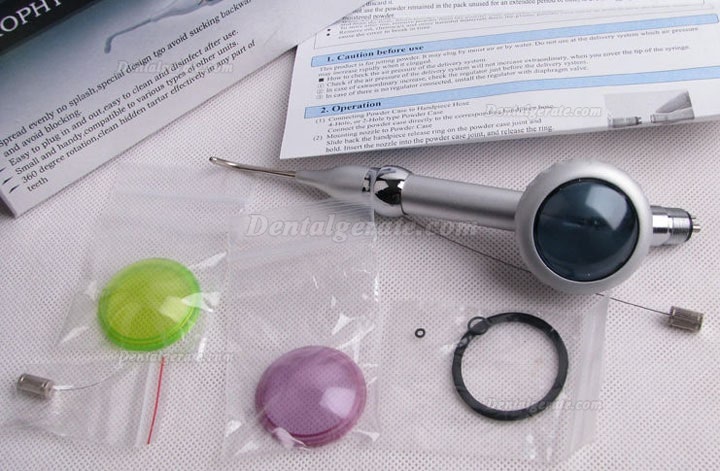 2 Stück Dental Pulverstrahlgerät für die professionelle Zahnreinigung 2 Stück Dental Pulverstrahlgerät für die professionelle Zahnreinigung