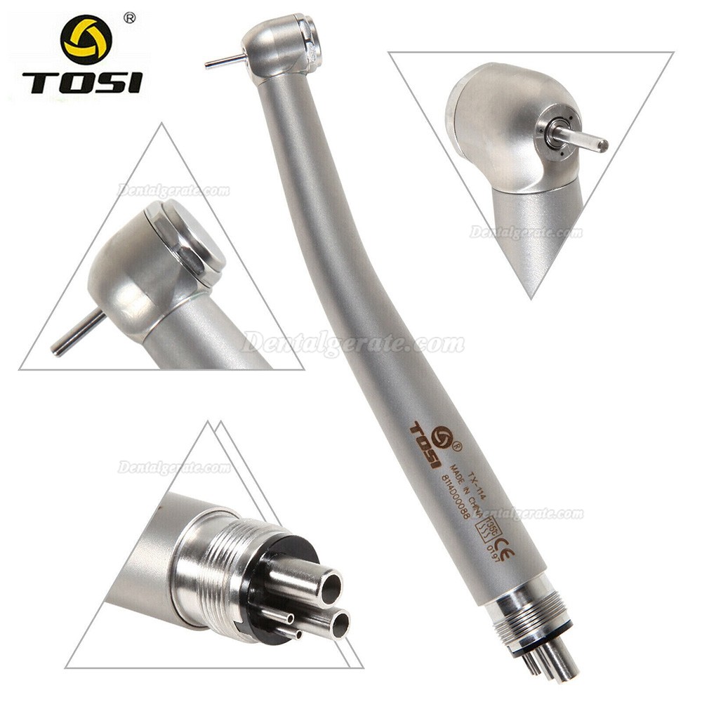 TOSI TX-114 Dental Turbine Handst&uuml;ck Druckknopf, 4 L&ouml;cher