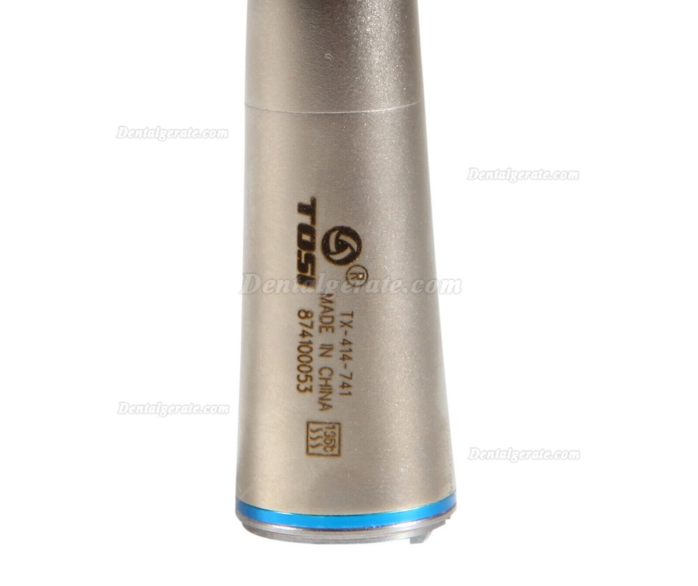 TOSI TX-414-741 Dental Blau Winkelst&uuml;ck Handst&uuml;ck (Innenwasser, Faseroptik, E-Typ)