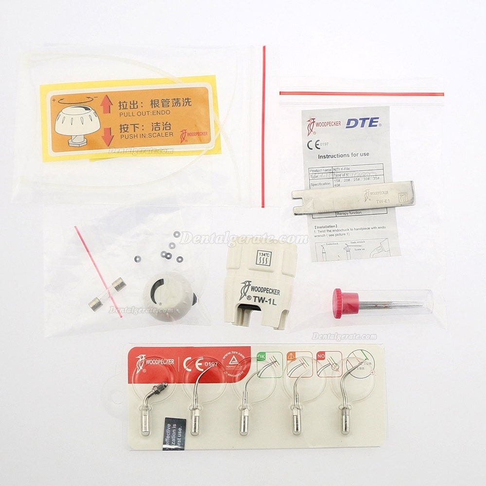 Woodpecker UDS-N6 Dental gebaut in Ultraschall Piezo Scaler E1 G4 G5 P1 P4 Spitze EMS