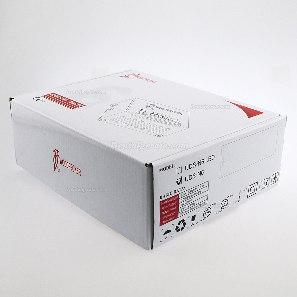 Woodpecker UDS-N6 Dental gebaut in Ultraschall Piezo Scaler E1 G4 G5 P1 P4 Spitze EMS