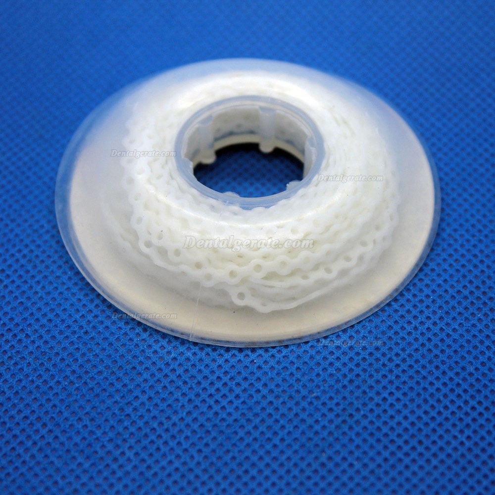 Dental Kieferorthop&auml;dische Elastische Gummi Extrem Power Kette Lang