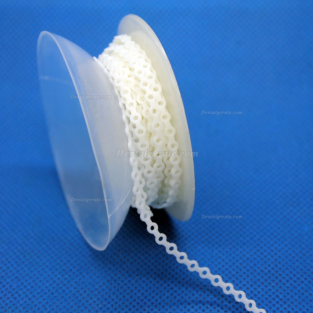 Dental Kieferorthop&auml;dische Elastische Gummi Extrem Power Kette Lang