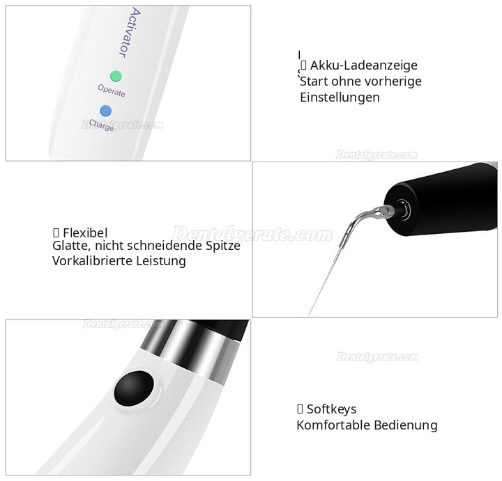 Ultraschall Wurzelkanalsp&uuml;ler Handst&uuml;ck Endo Ultra