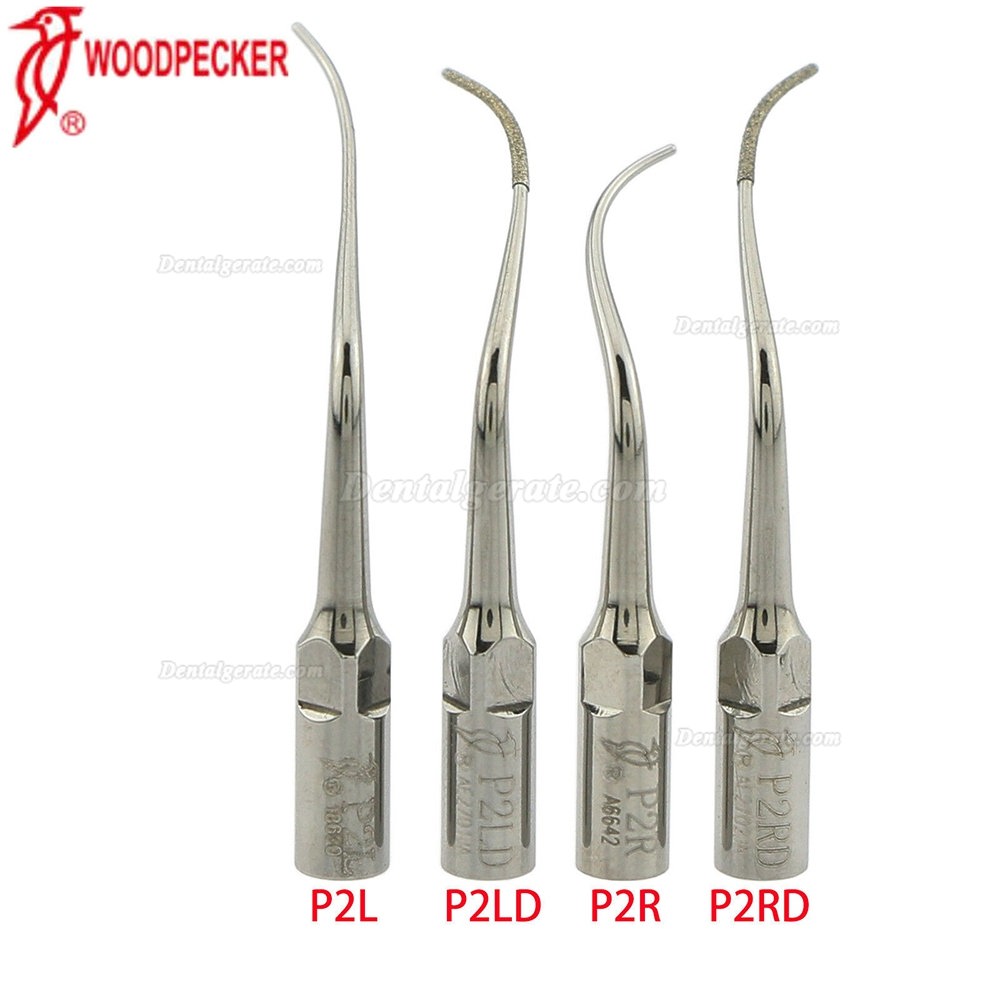 10 St&uuml;ck Woodpecker P2L P2R P2LD P2RD Ultraschall Spitzen Kompatibel mit EMS UDS