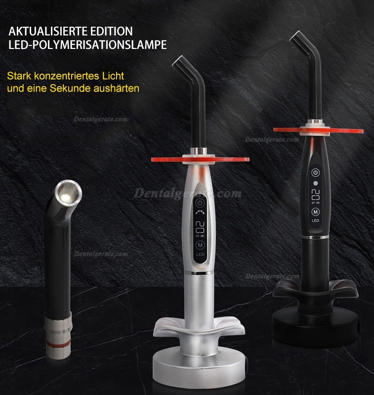 LY®Dental Polymerisationslampe 1500mw wireless kabellose LED-Lampe LY®Dental Polymerisationslampe 1500mw wireless kabellose LED-Lampe