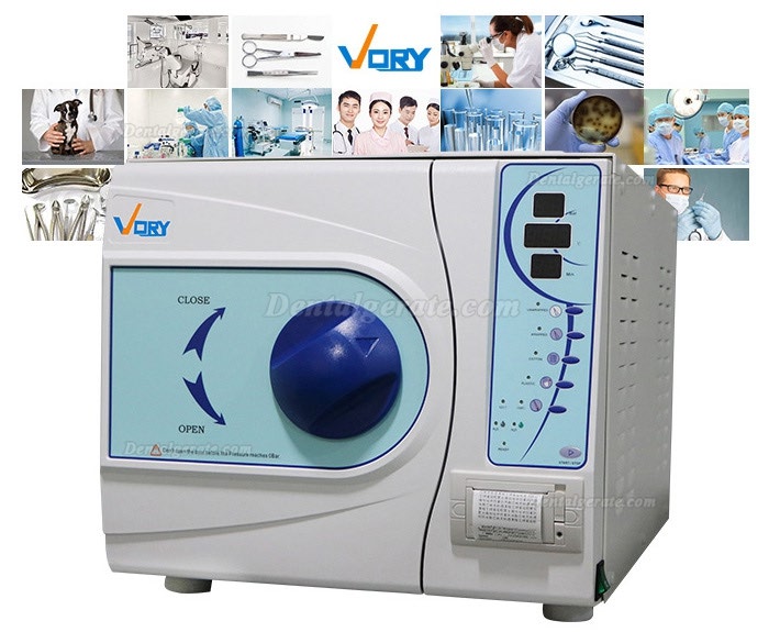 VORY VORY-II 12L-23L Vakuum-Dampf-Autoklav Medizinischer Zahnheilkunde-Autoklaven-Sterilisator + Drucker VORY VORY-II 12L-23L Vakuum-Dampf-Autoklav Medizinischer Zahnheilkunde-Autoklaven-Sterilisator + Drucker