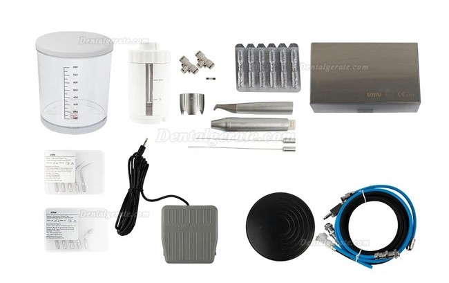 VRN&reg; DQ-40 Pulverstrahlger&auml;t Dental Luftstrompolierer + UltraschallScaler