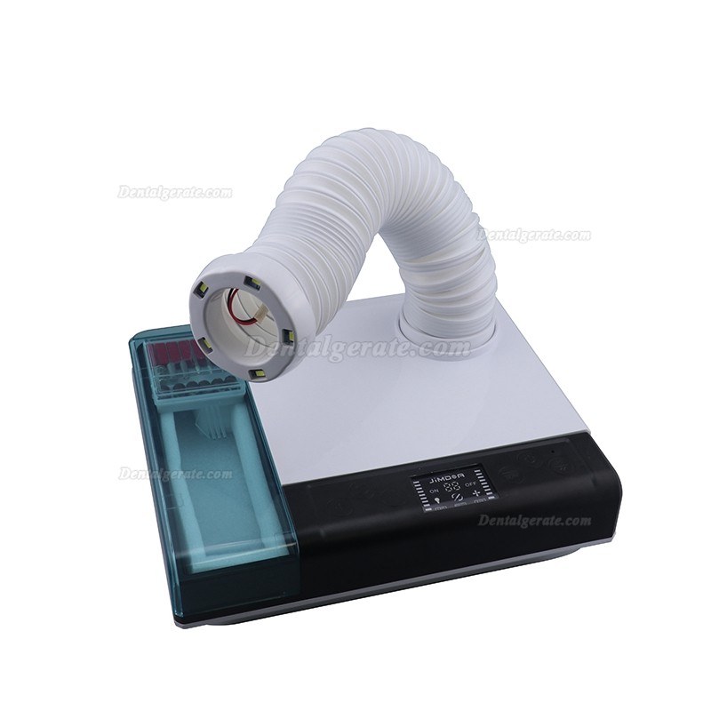 Dentallabor Tragbare Absauganlage Absaugbox Absauggerät mit 3 LED-Leuchten Dentallabor Tragbare Absauganlage Absaugbox Absauggerät mit 3 LED-Leuchten