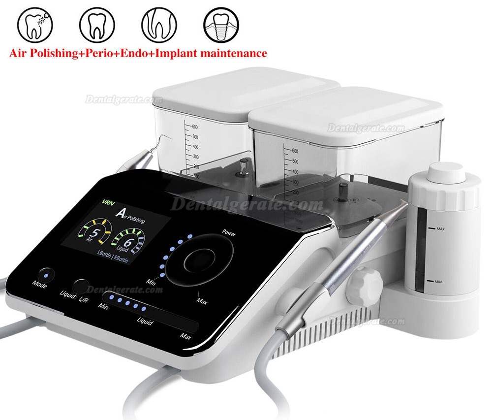 VRN Q6 6-in-1 Airflow Pulverstrahlgerät Zahnarzt + UltraschallScaler (Ultraschall Parodontalbehandlungsgerät) VRN Q6 6-in-1 Airflow Pulverstrahlgerät Zahnarzt + UltraschallScaler (Ultraschall Parodontalbehandlungsgerät)