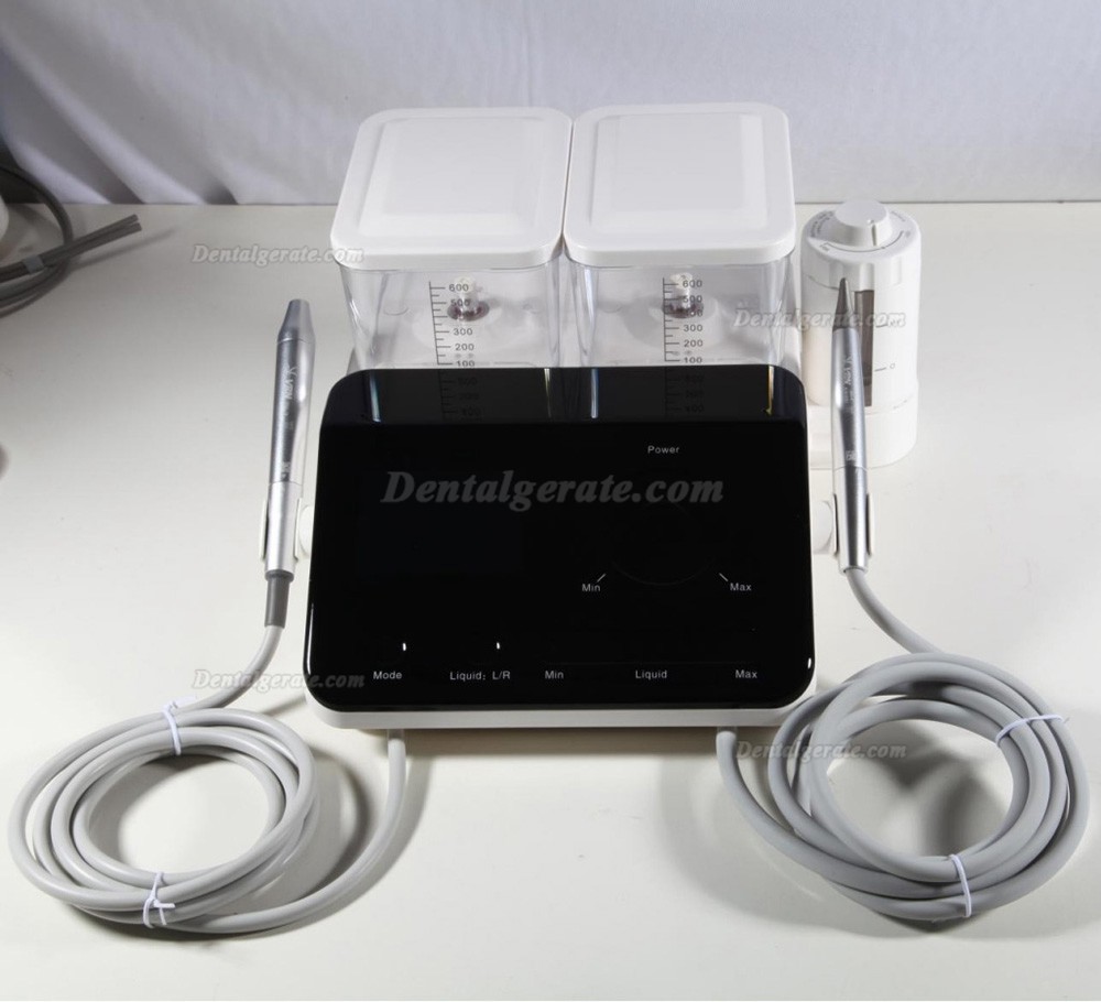 VRN Q6 6-in-1 Airflow Pulverstrahlgerät Zahnarzt + UltraschallScaler (Ultraschall Parodontalbehandlungsgerät) VRN Q6 6-in-1 Airflow Pulverstrahlgerät Zahnarzt + UltraschallScaler (Ultraschall Parodontalbehandlungsgerät)