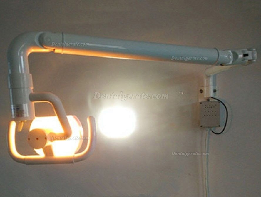 50W Wandbehang Zahnheilkunde Medizinische Mundleuchte mit Arm Shadowless kaltes Licht