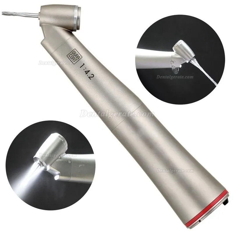 Westcode Dental 45&deg;1:4,2 Glasfaser Rot winkelst&uuml;ck Handst&uuml;ck E-Typ