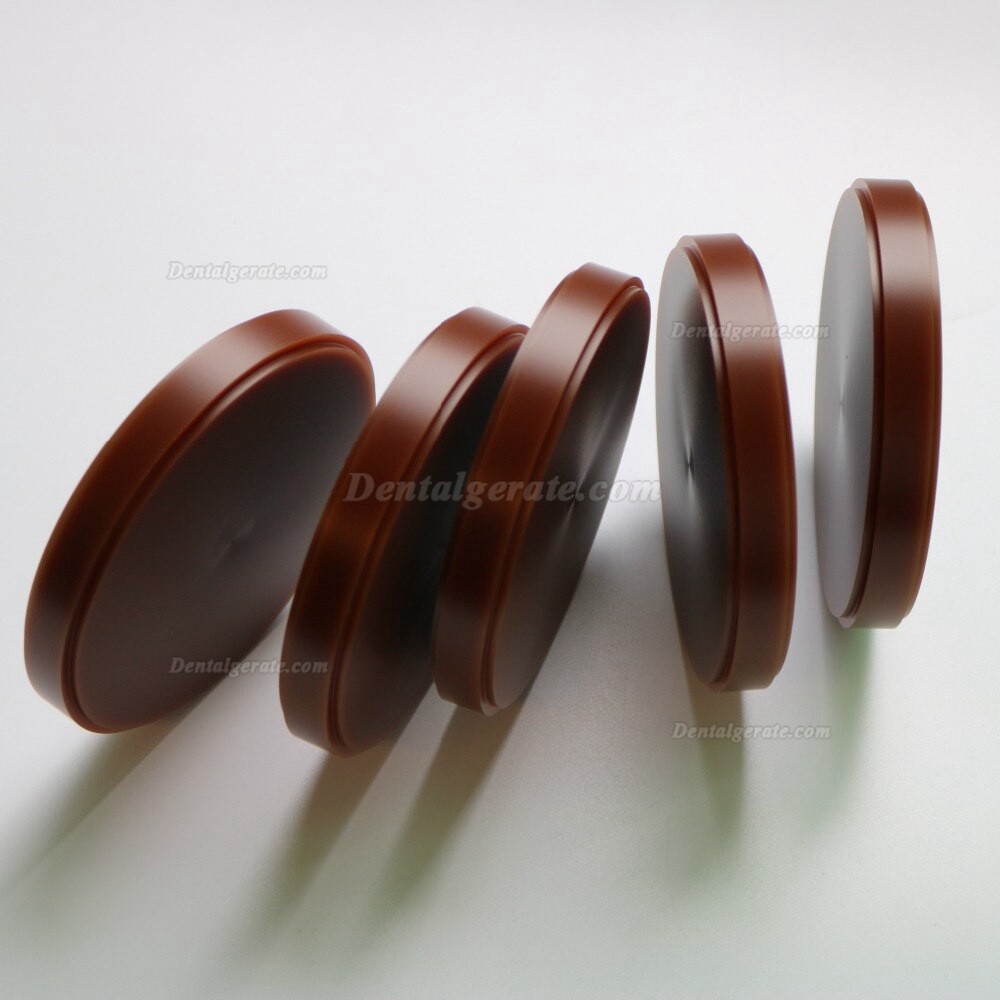 5 Stück 98 X 10/16/22mm Dentalwachs-Blöcke Wachs-Ronden (für Wieland CAD/CAM Fräsmaschine) 5 Stück 98 X 10/16/22mm Dentalwachs-Blöcke Wachs-Ronden (für Wieland CAD/CAM Fräsmaschine)