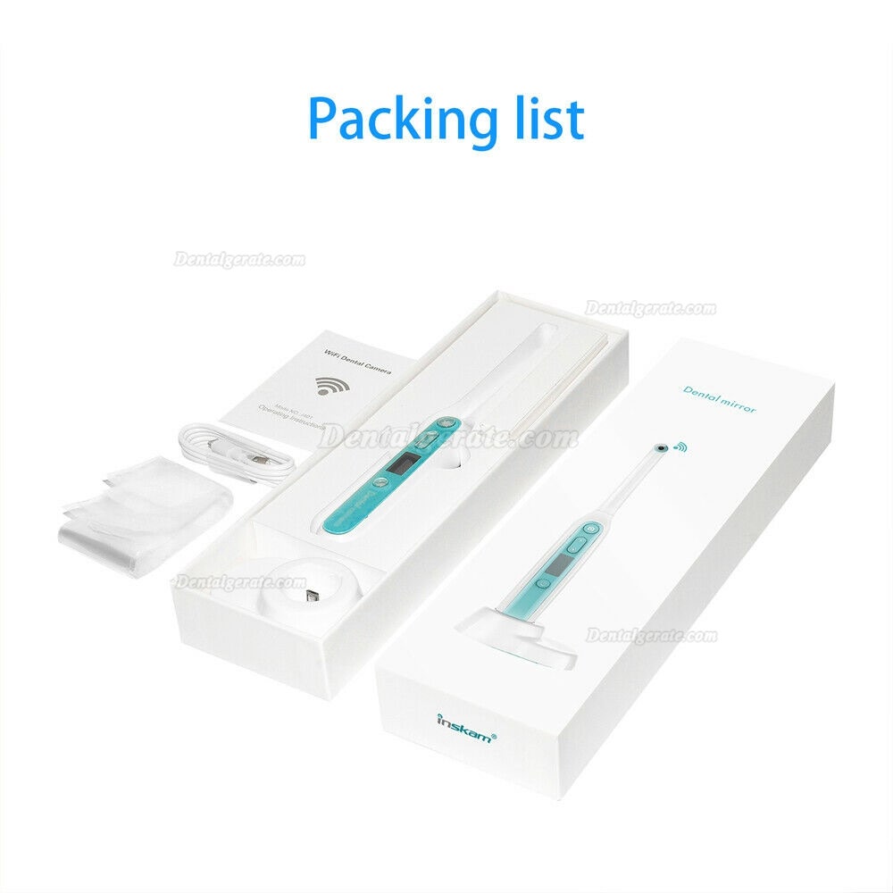 Dental LED Wifi Intraorale Kamera Wireless Endoskop HD f&uuml;r Android / iOS / Tablet