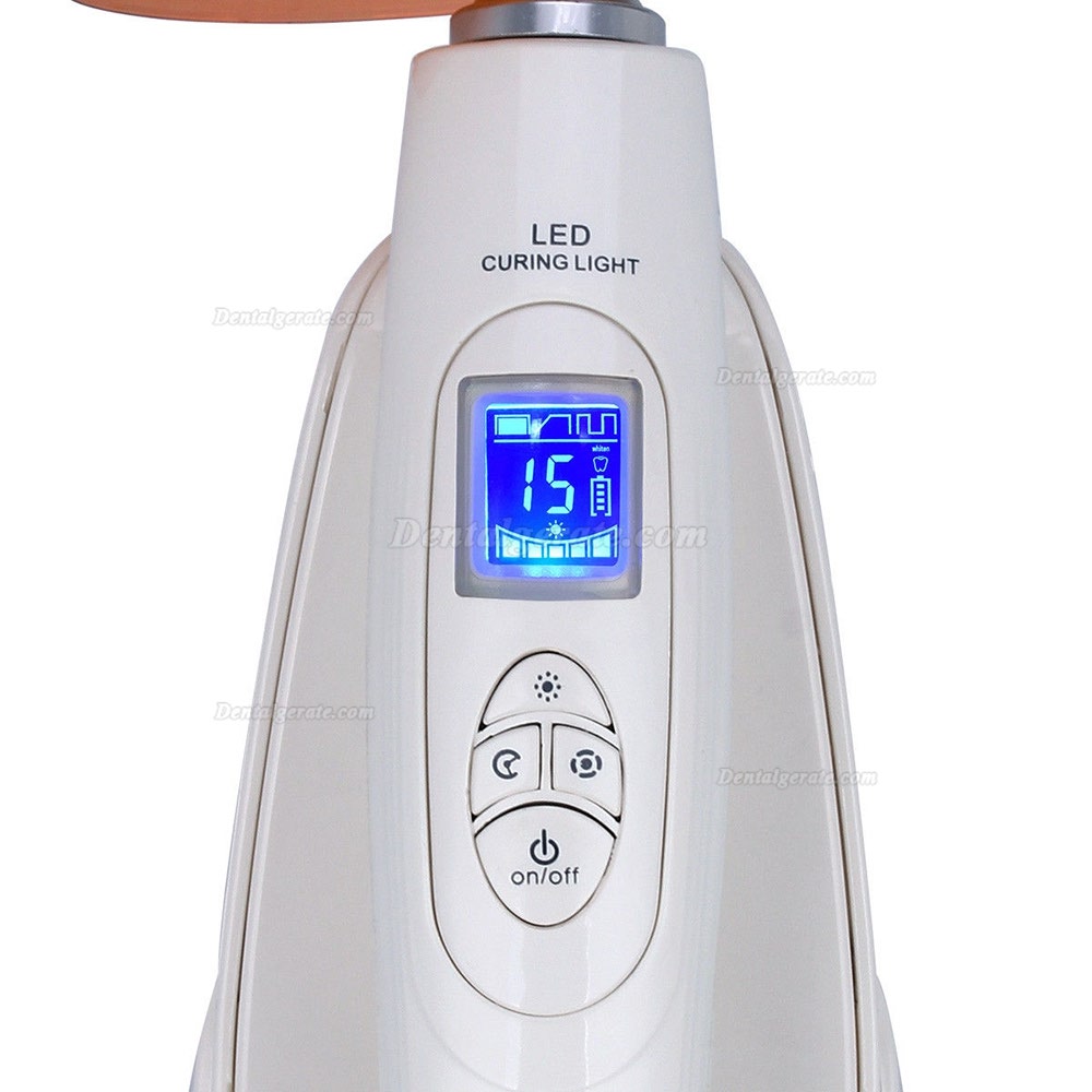 Dental LED Polymerisationslampe mit Lichtmessgerät 2000mw/cm2 Dental LED Polymerisationslampe mit Lichtmessgerät 2000mw/cm2