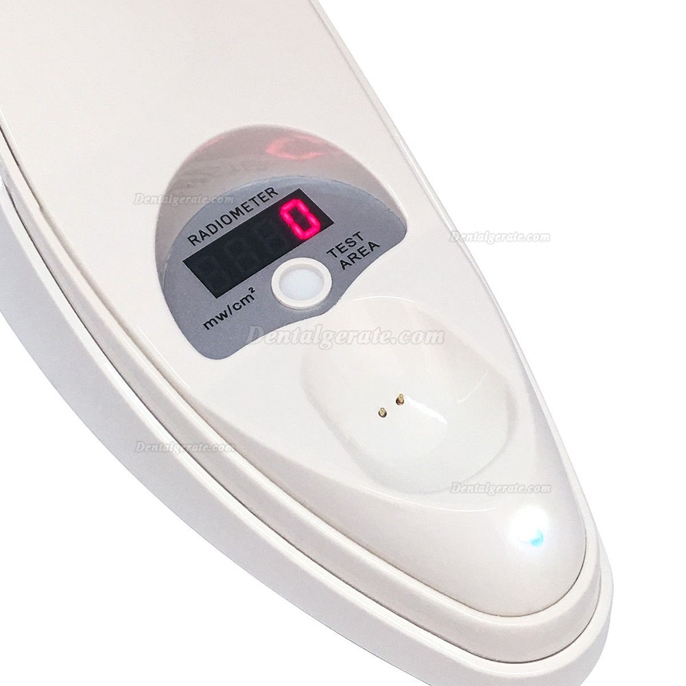 Dental LED Polymerisationslampe mit Lichtmessgerät 2000mw/cm2 Dental LED Polymerisationslampe mit Lichtmessgerät 2000mw/cm2