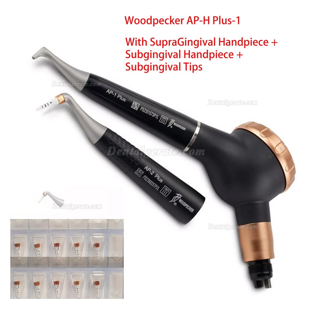 Woodpecker AP-H Plus airflow pulverstrahlger&auml;t zahnarzt, supraGingival / subgingival Handst&uuml;ck 4 Loch