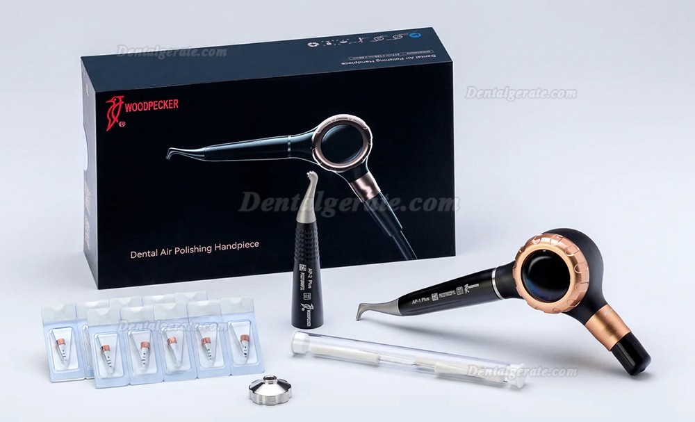 Woodpecker AP-H Plus airflow pulverstrahlger&auml;t zahnarzt, supraGingival / subgingival Handst&uuml;ck 4 Loch