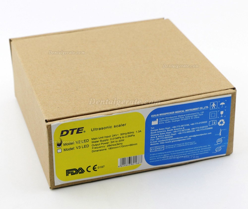 Woodpecker Original DTE V2 LED gebaut im Scaler-Ultraschall-Piezo für zahnmedizinischen Stuhl Woodpecker Original DTE V2 LED gebaut im Scaler-Ultraschall-Piezo für zahnmedizinischen Stuhl