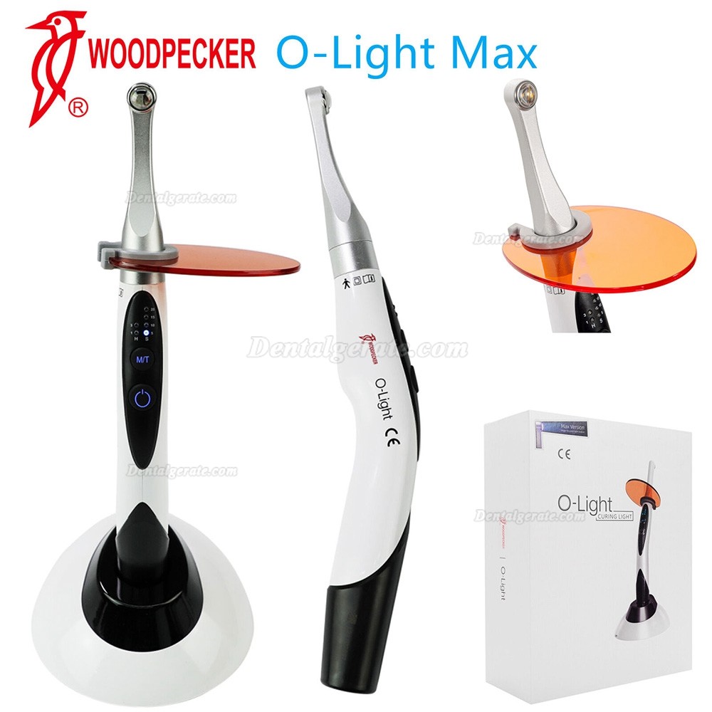 Woodpecker O-Light MAX LED Polymerisationslampe Zahnarzt Metallkopf 1 Sekunde Aush&auml;rtung
