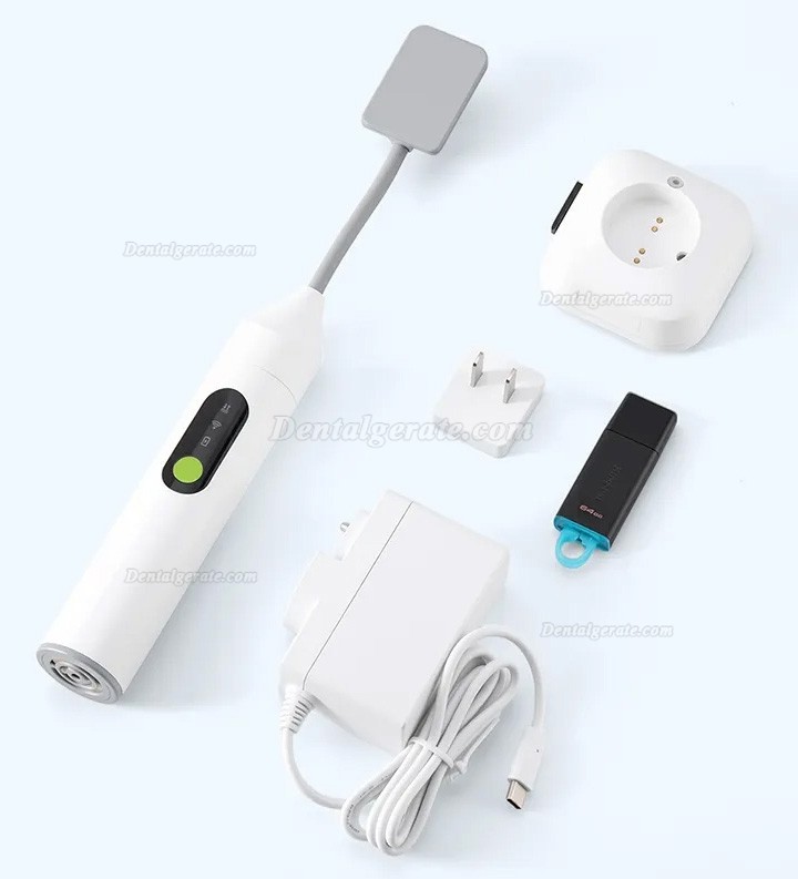Handgehaltenes zahnarzt röntgengerät (eingebauter Bildschirm) + iRay Pluto 0002XW digitaler röntgensensor kabellos Handgehaltenes zahnarzt röntgengerät (eingebauter Bildschirm) + iRay Pluto 0002XW digitaler röntgensensor kabellos