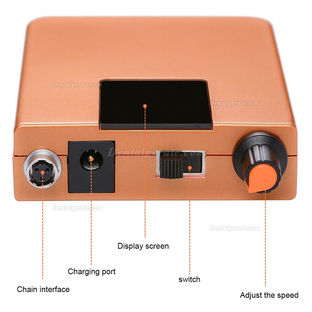 Westcode Mikromotor Zahnmedizin + 4:1 Grün Winkelstück + Kieferorthopädische IPR Kit Approximale Schmelzreduktion Instrumente Westcode Mikromotor Zahnmedizin + 4:1 Grün Winkelstück + Kieferorthopädische IPR Kit Approximale Schmelzreduktion Instrumente