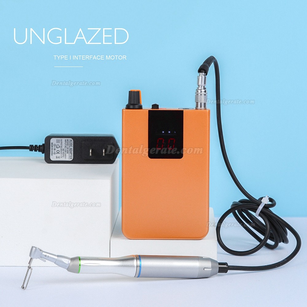 Westcode Mikromotor Zahnmedizin + 4:1 Grün Winkelstück + Kieferorthopädische IPR Kit Approximale Schmelzreduktion Instrumente Westcode Mikromotor Zahnmedizin + 4:1 Grün Winkelstück + Kieferorthopädische IPR Kit Approximale Schmelzreduktion Instrumente