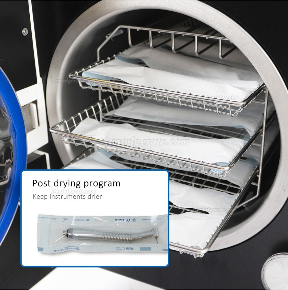 YESON Pro-Series 18/23L Autoklav Sterilisation Zahnarztpraxis B Klasse (mit Drucker und USB-Schnittstelle)