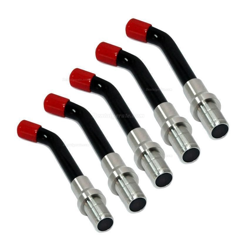 5 St&uuml;cke 8mm Polymerisationslampe Dental Optische Faser H&auml;rtung Licht, GUIDE Stab Spitze Glas LED Spitze