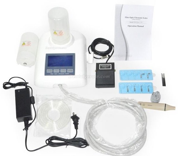 Ruensheng&reg; Dental Ultraschall Scaler mit Wassertank Kompatibel EMS WOODPERCKER YS-CS-A(B)