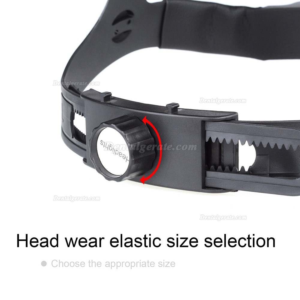 YUYO DY-509 3W Zahnarzt Lupenbrille Licht Scheinwerfer f&uuml;r HNO-Plastische Chirurgie mit Filter