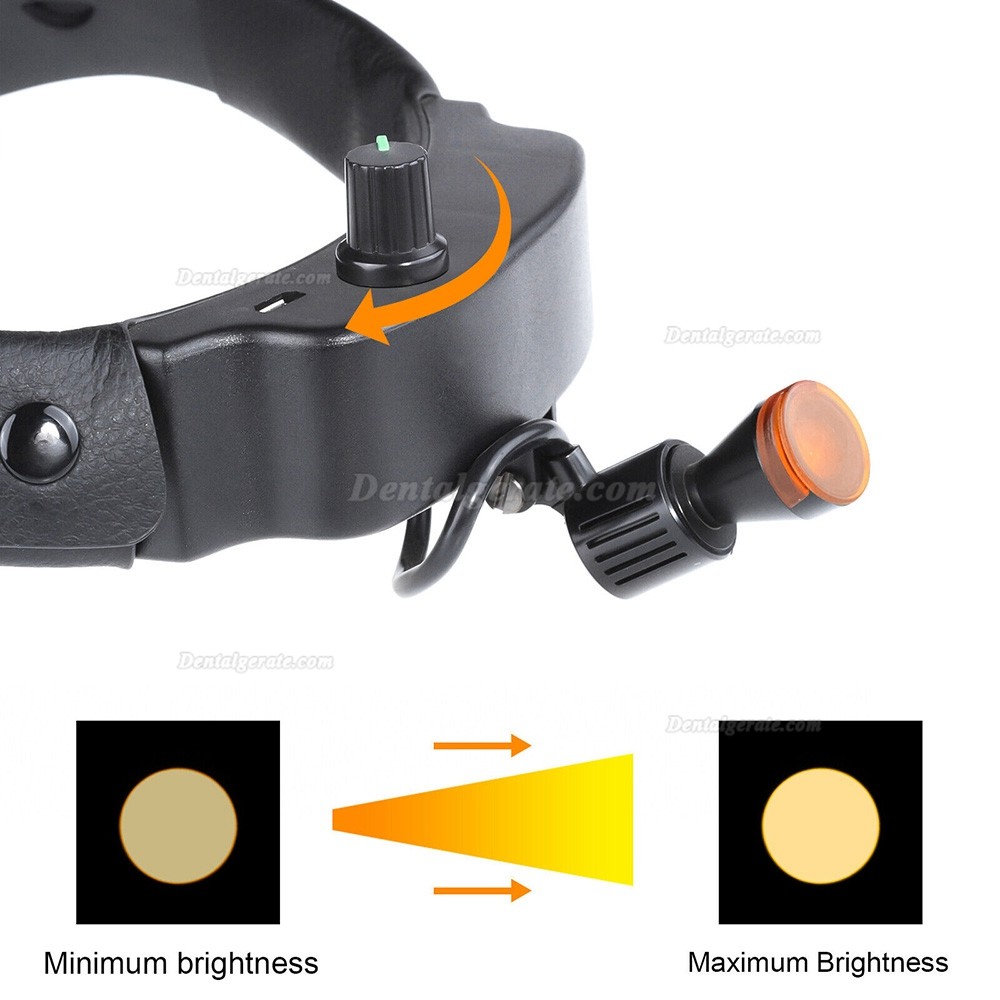YUYO DY-509 3W Zahnarzt Lupenbrille Licht Scheinwerfer f&uuml;r HNO-Plastische Chirurgie mit Filter
