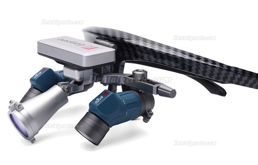 YUYO EL+WL-ii 3,5x 5x 7x Zoom Zahnarzt Flip-up Lupenbrillemit LED licht