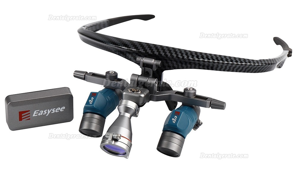 YUYO EL+WL-ii 3,5x 5x 7x Zoom Zahnarzt Flip-up Lupenbrillemit LED licht