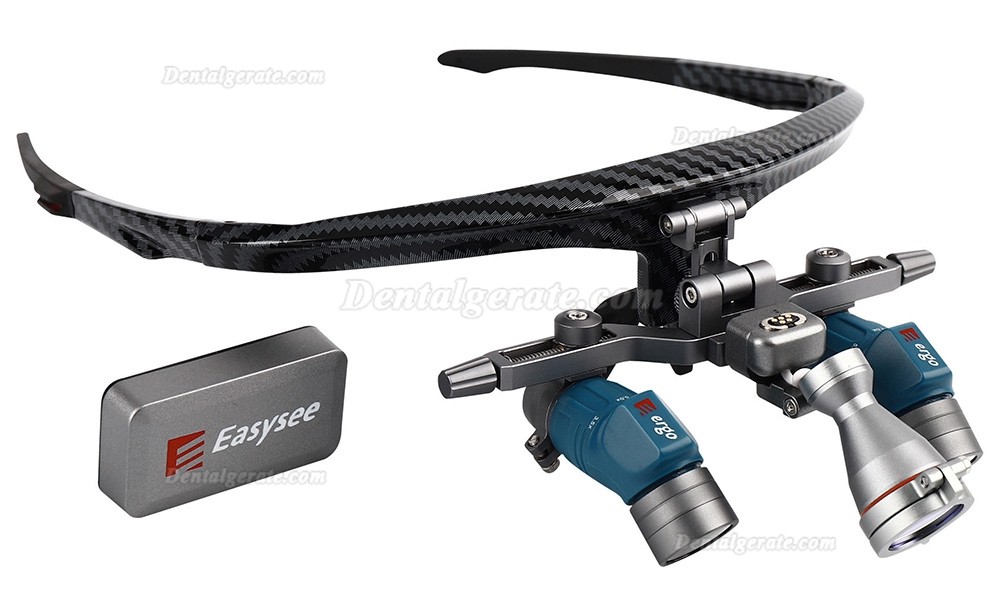 YUYO EL+WL-ii 3,5x 5x 7x Zoom Zahnarzt Flip-up Lupenbrillemit LED licht