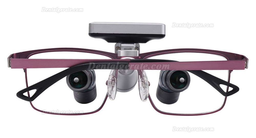 YUYO ET-2+WL-2-001-II 3,5x 5x 7x Zoom-Lupenbrille Zahnmedizin mit Licht Zahnarzt