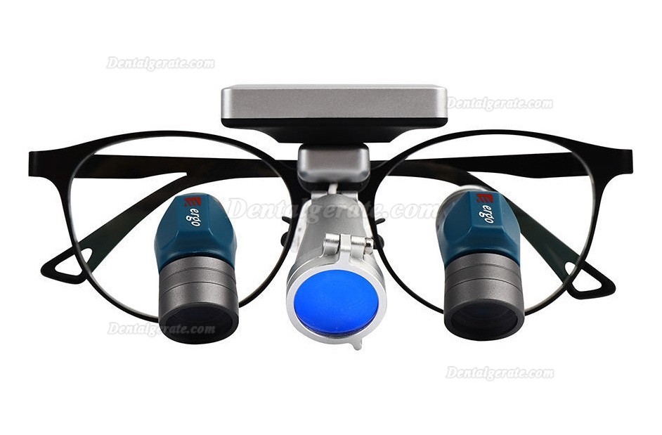 YUYO ET-2+WL-2-001-II 3,5x 5x 7x Zoom-Lupenbrille Zahnmedizin mit Licht Zahnarzt