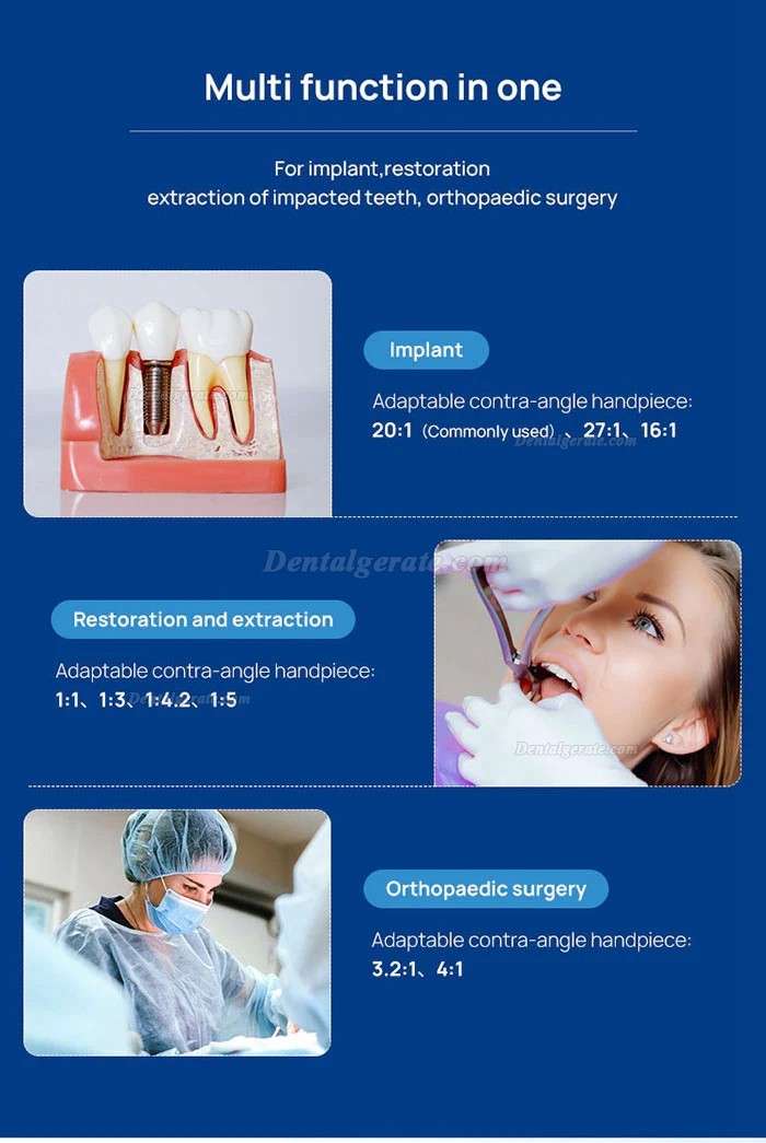 Yahope IMPLANT surg Zahnimplantateinheit, Implantatmotor
