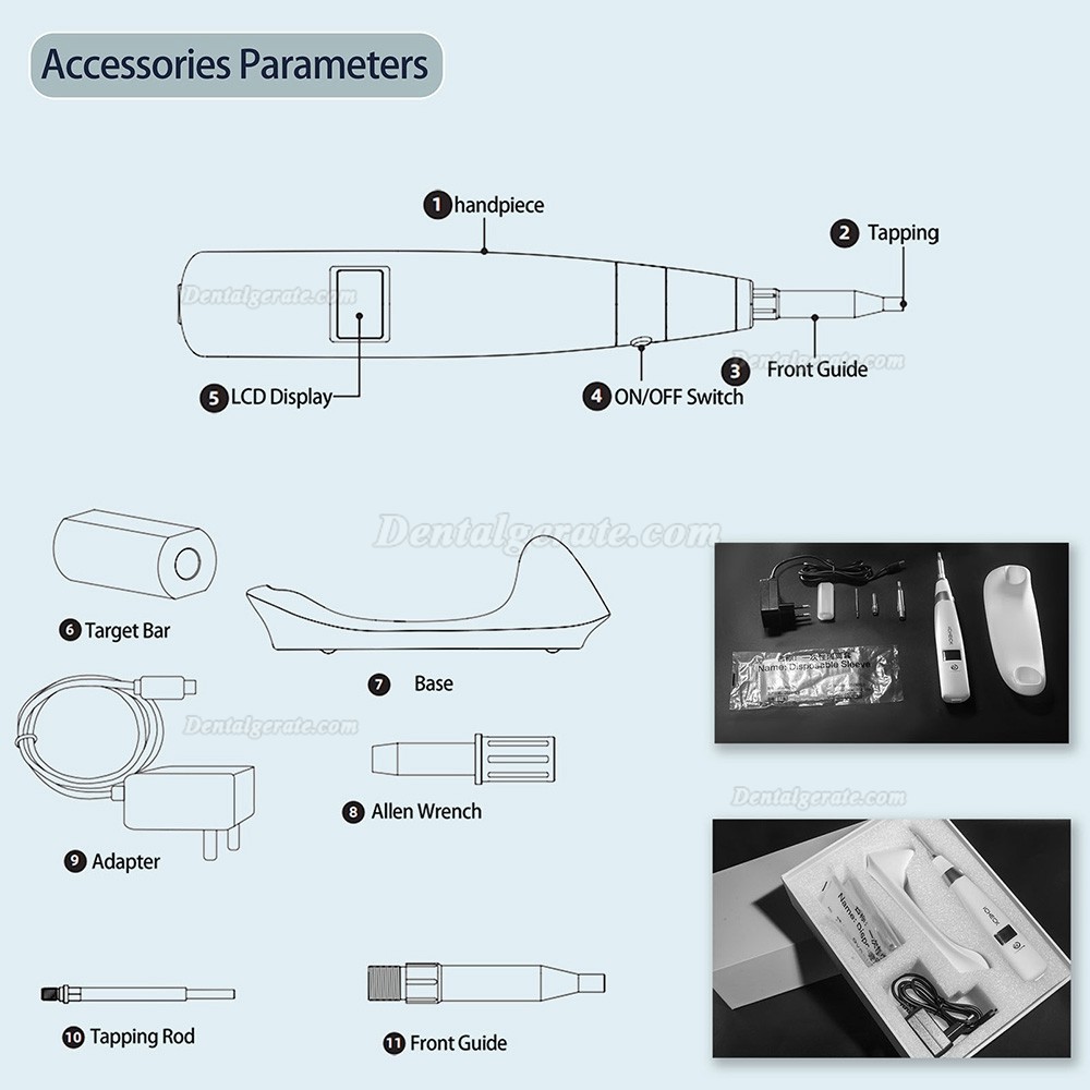 YAHOPE iCHECK Implantat Stabilit&auml;t Messung, ISQ Monitor (Implant Stability Quotient Messger&auml;t)