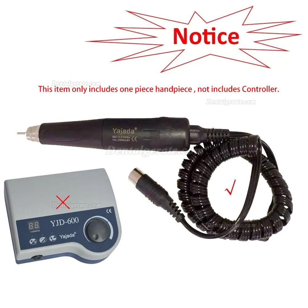 Yajiada YJD806 Elektrisches b&uuml;rstenloses Handst&uuml;ck f&uuml;r YJD-600 Dental Mikromotor