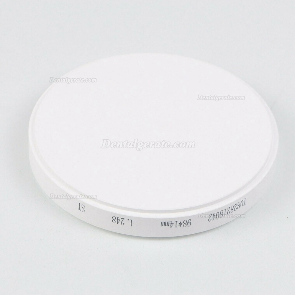 Dental 98*12mm HT Zirkon Ronden Zirkonoxid Fr&auml;srohlinge (f&uuml;r Open Wieland CAD/CAM Fr&auml;smaschine)
