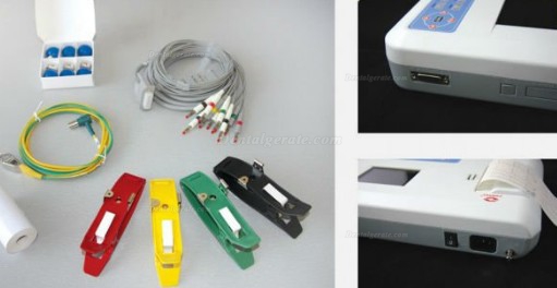 Contec® ECG-300G Medizinisches Gerät ECG/EKG Digital Drei Channel ECG Electrocardiograph Contec® ECG-300G Medizinisches Gerät ECG/EKG Digital Drei Channel ECG Electrocardiograph