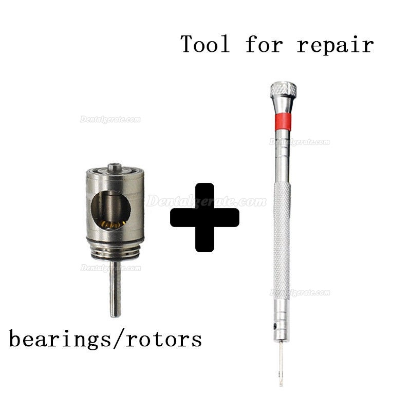 Dental 1:5 ContraAngle Red Ring Replacement Bearings/ Rotors for NSK TI MAX X95L