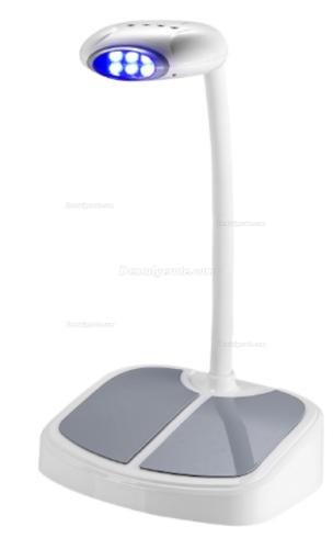 KC Dental Desktop Typ 6 LED Blue Teeth Whitening Light Bleaching Lampe mit kleinem Schrank innen f&uuml;r Familie, B&uuml;ro, Heim